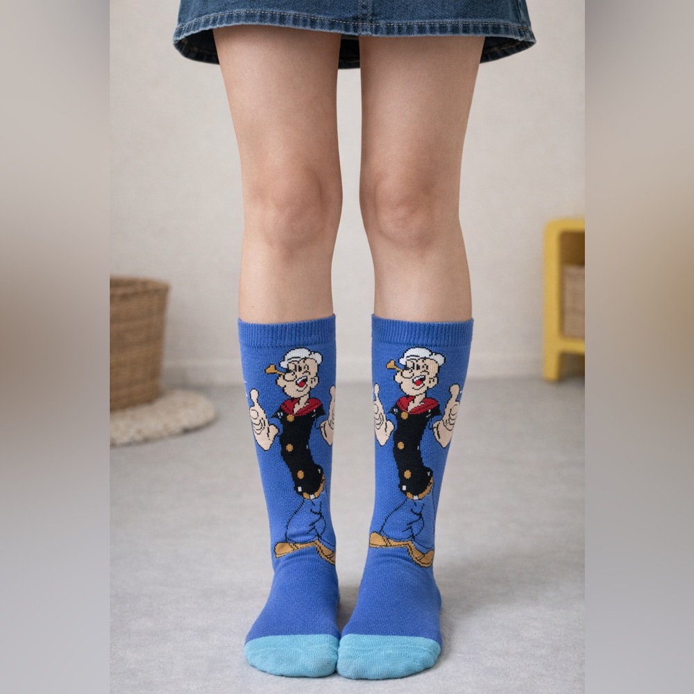 Popeye ‎ Crew Socks